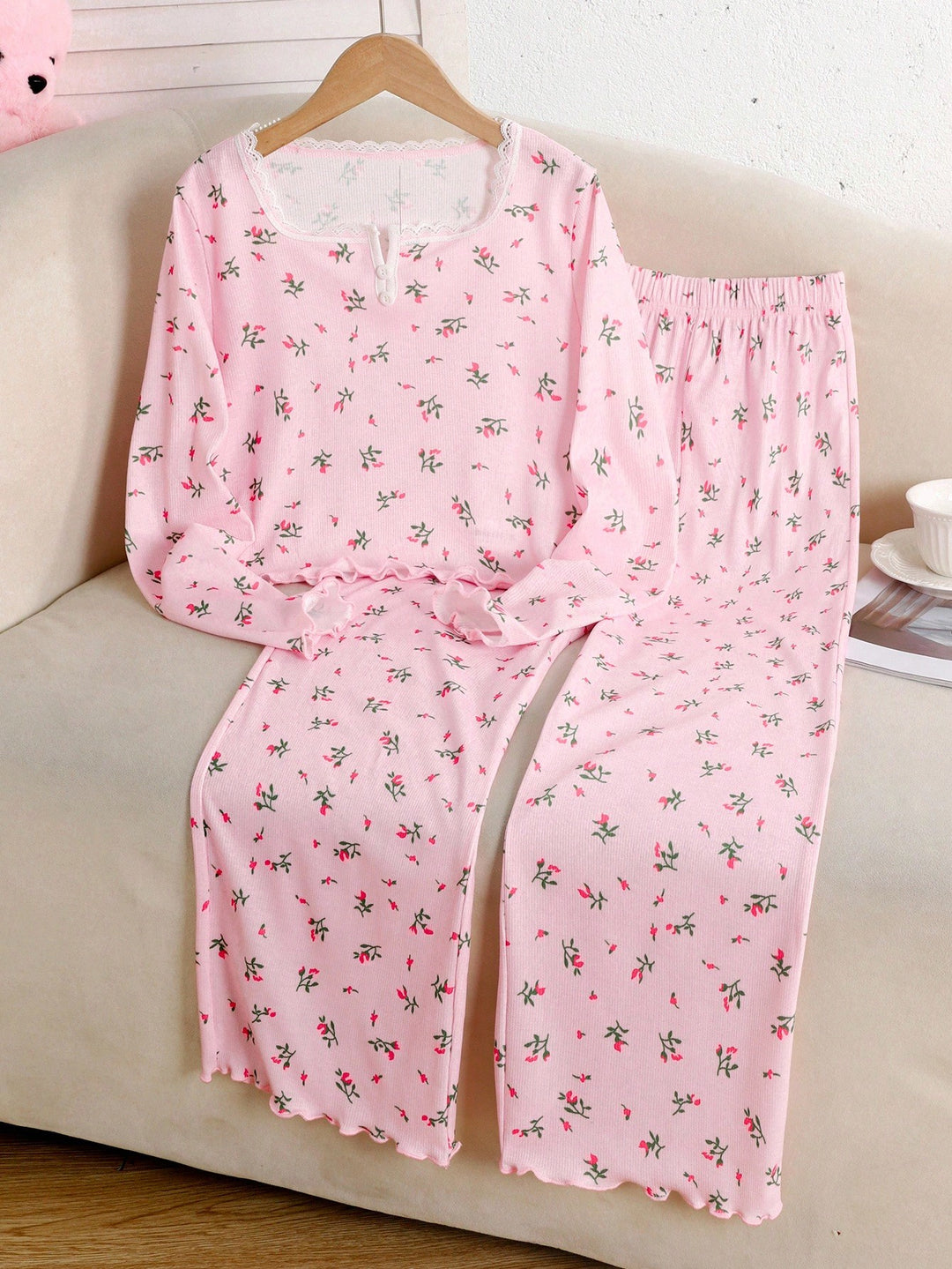 Pijama SHEIN, roz