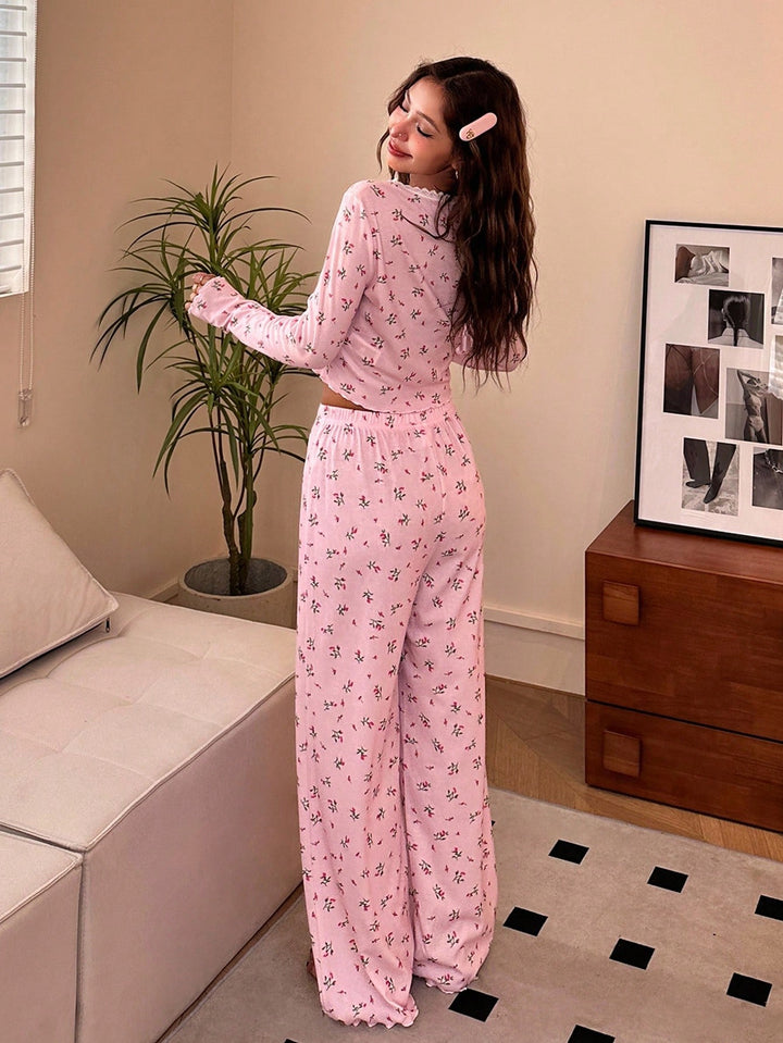Pijama SHEIN, roz