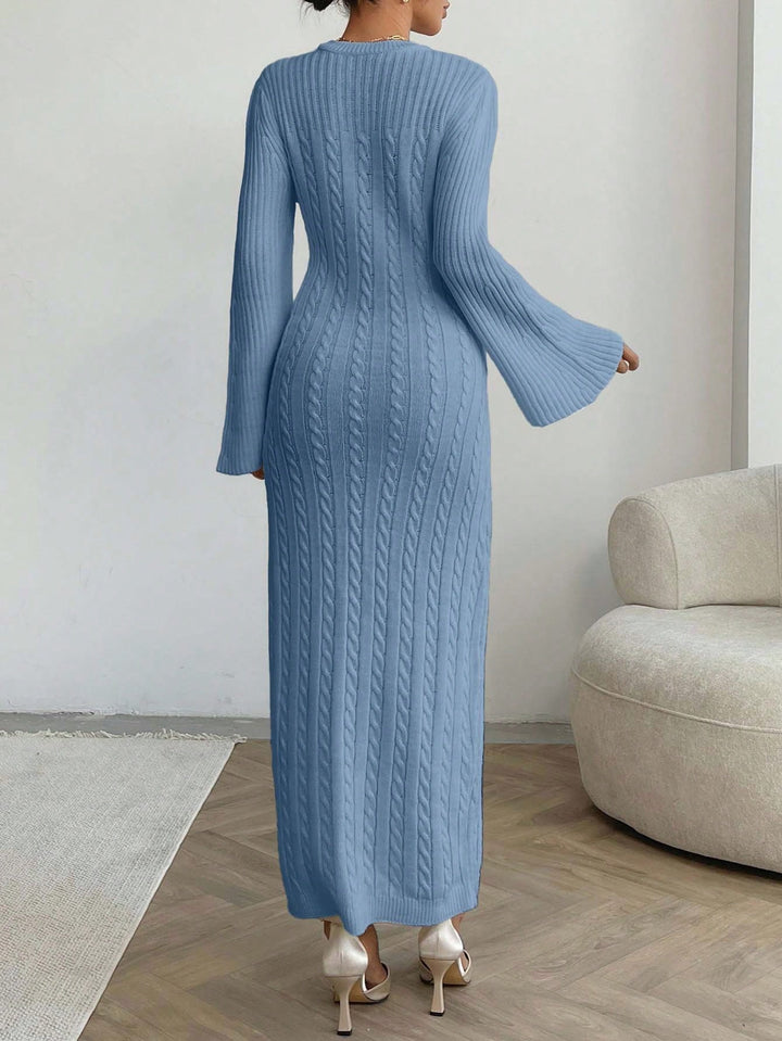 Rochie maxi SHEIN, albastru