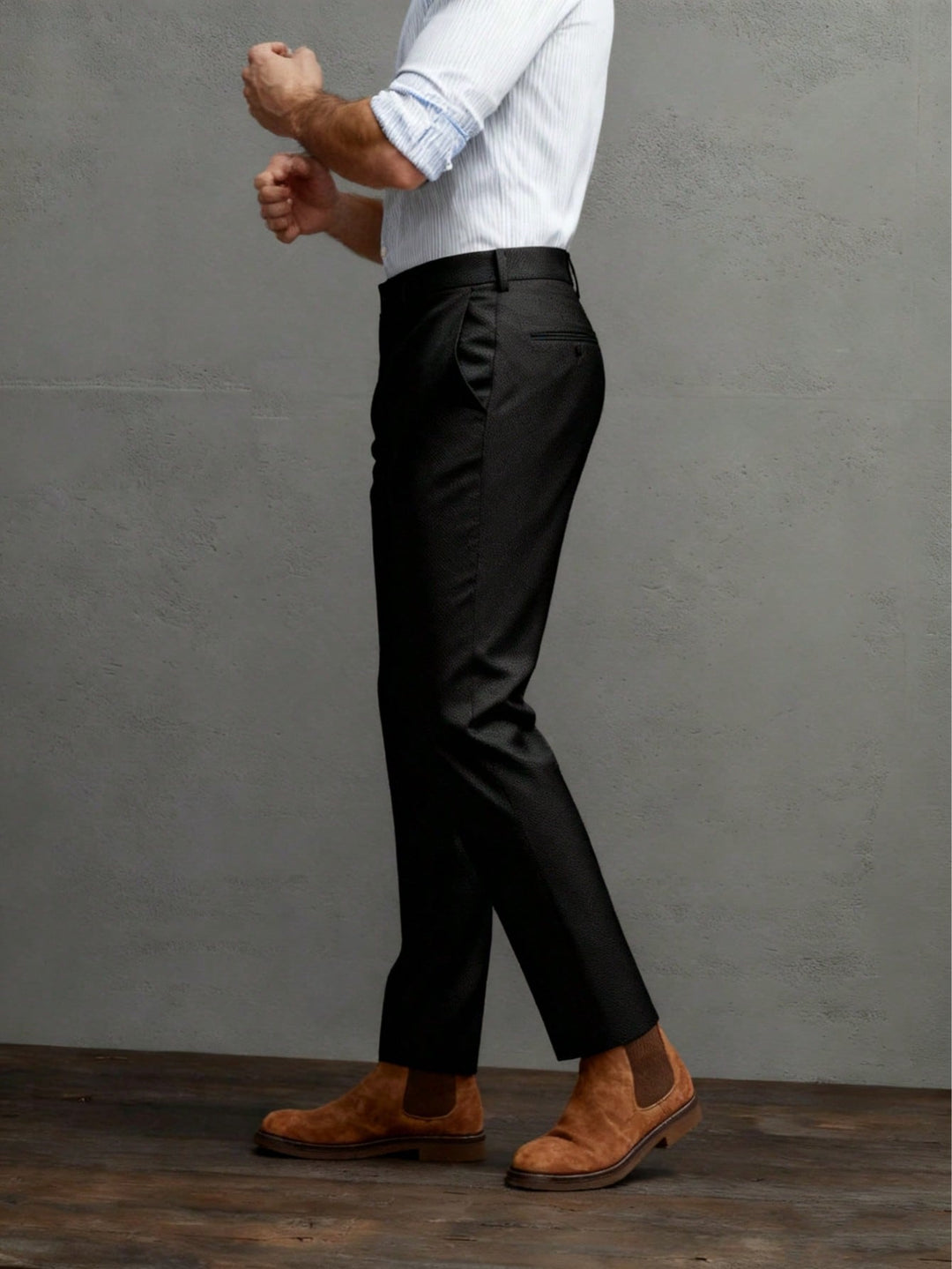 Pantaloni SHEIN, negru