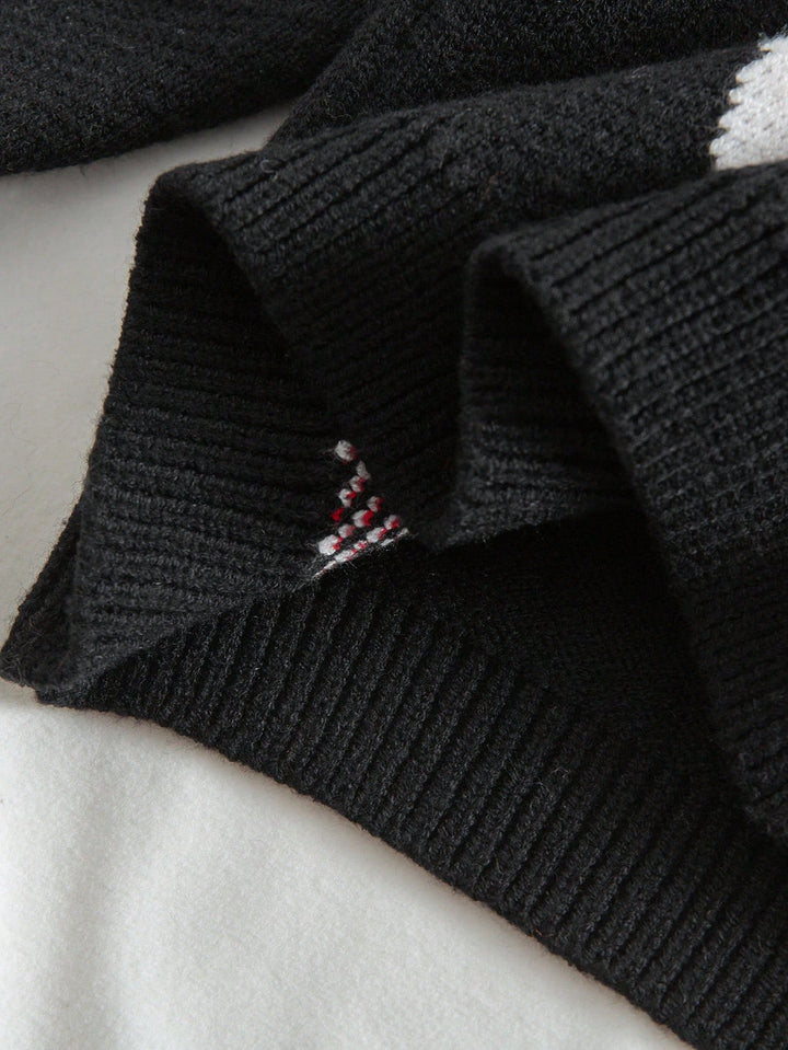 Pulover SHEIN, negru
