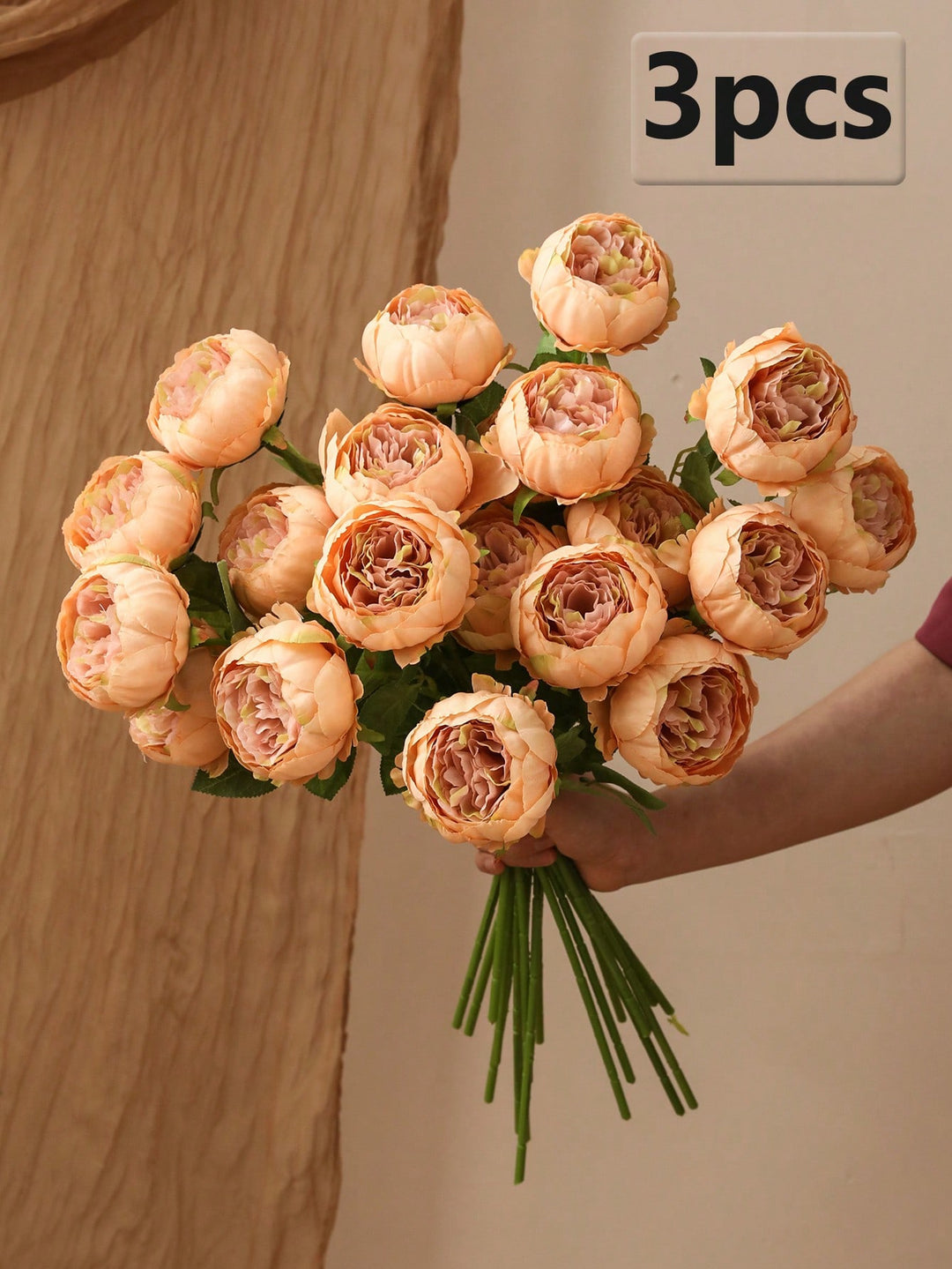 Floari artificiale SHEIN, mix culori