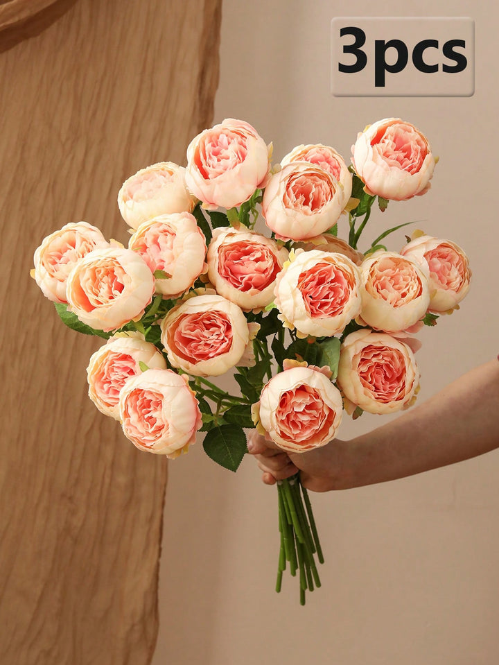 Floari artificiale SHEIN, mix culori