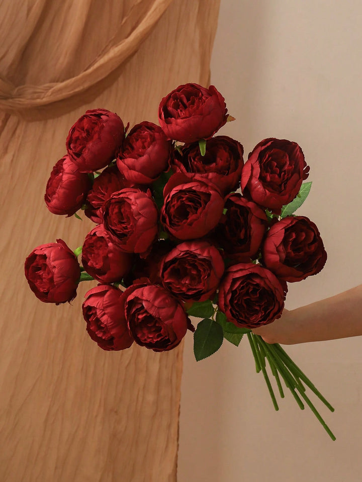 Floari artificiale SHEIN, mix culori