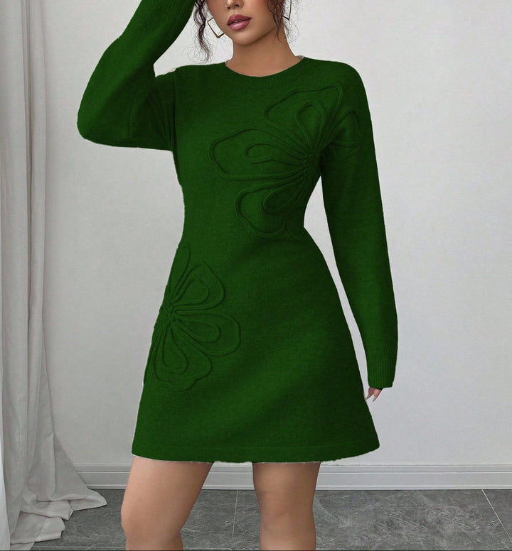 Rochie mini SHEIN, verde