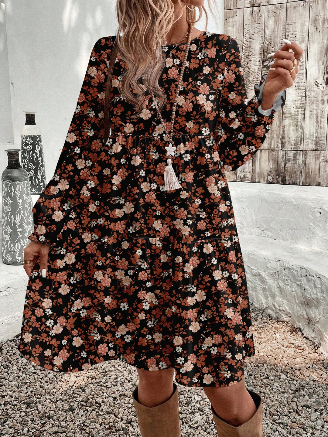 Rochie mini SHEIN, mix culori