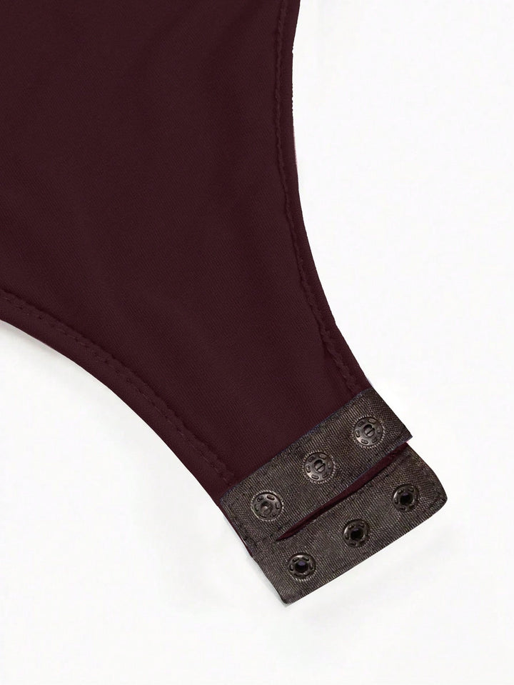 Body SHEIN, vișiniu