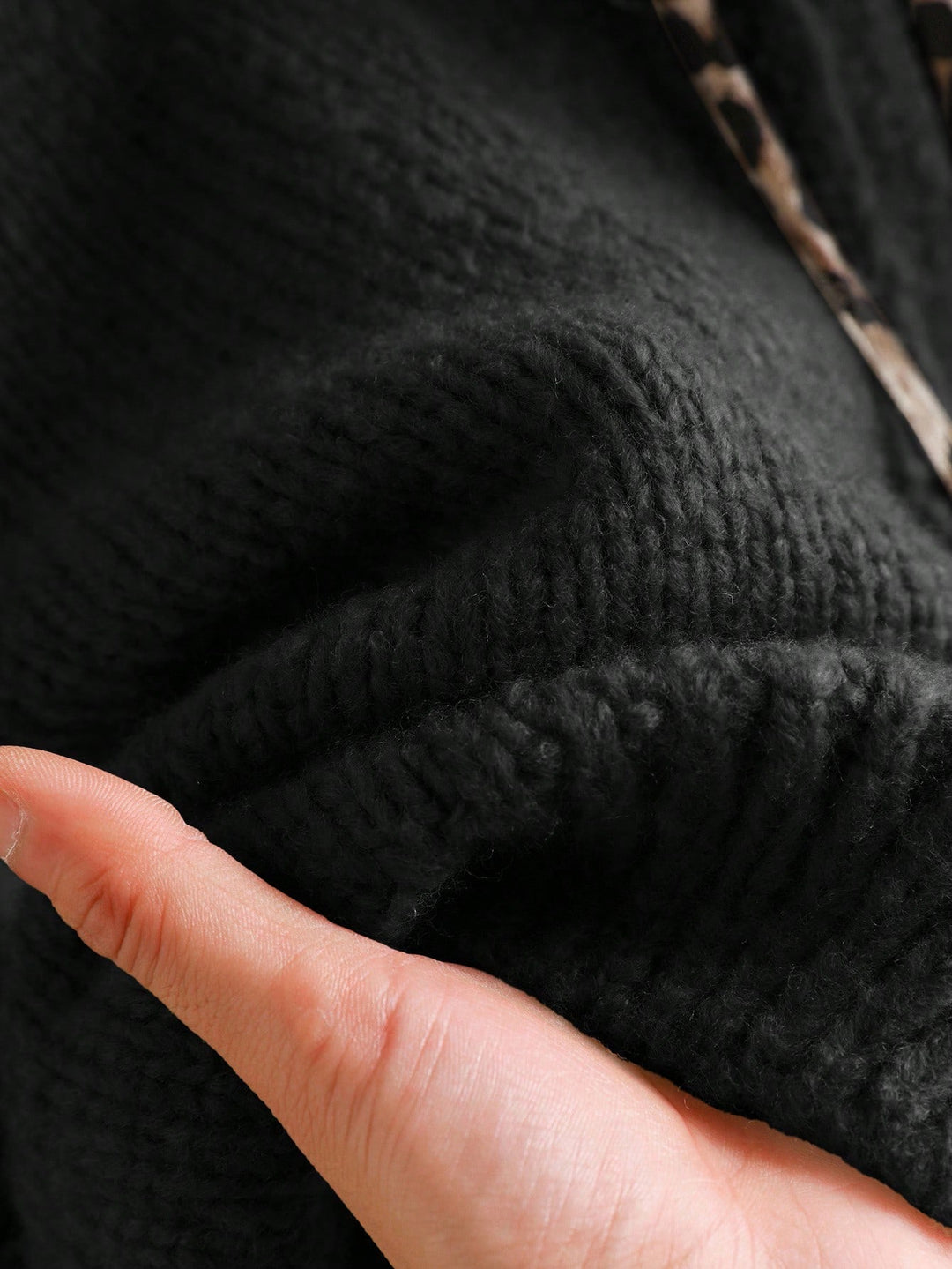 Cardigan SHEIN, negru