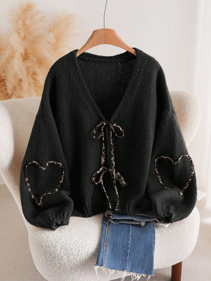 Cardigan SHEIN, negru