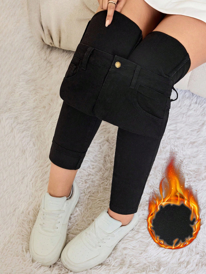Jeans SHEIN, negru