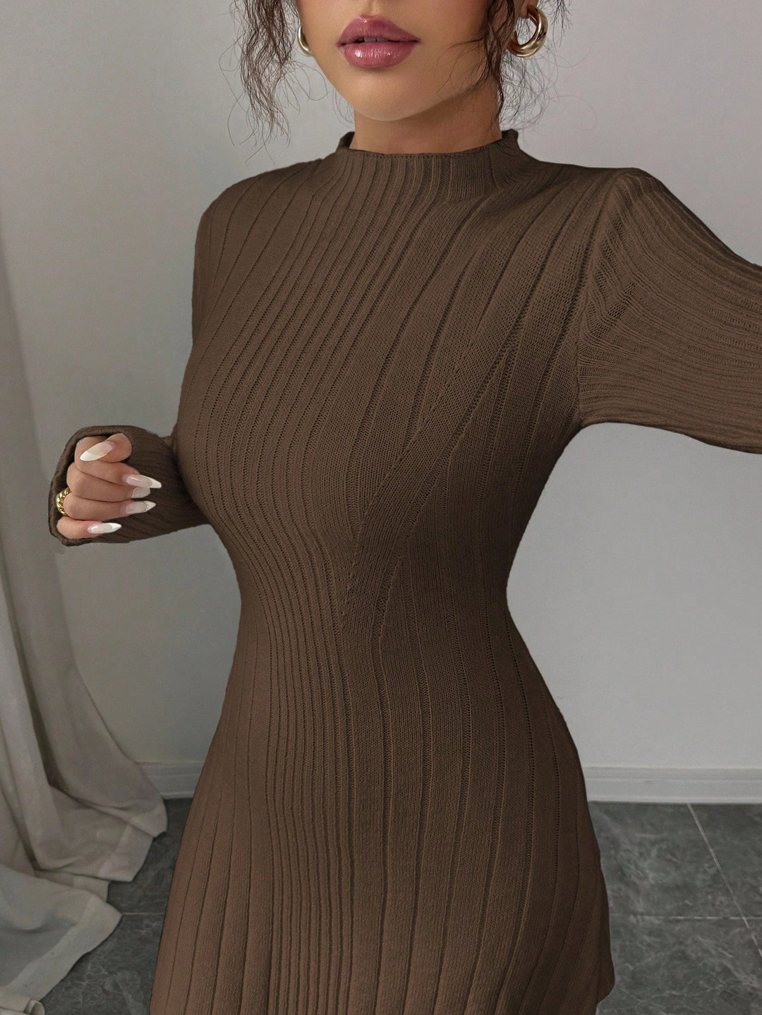 Rochie SHEIN, maro