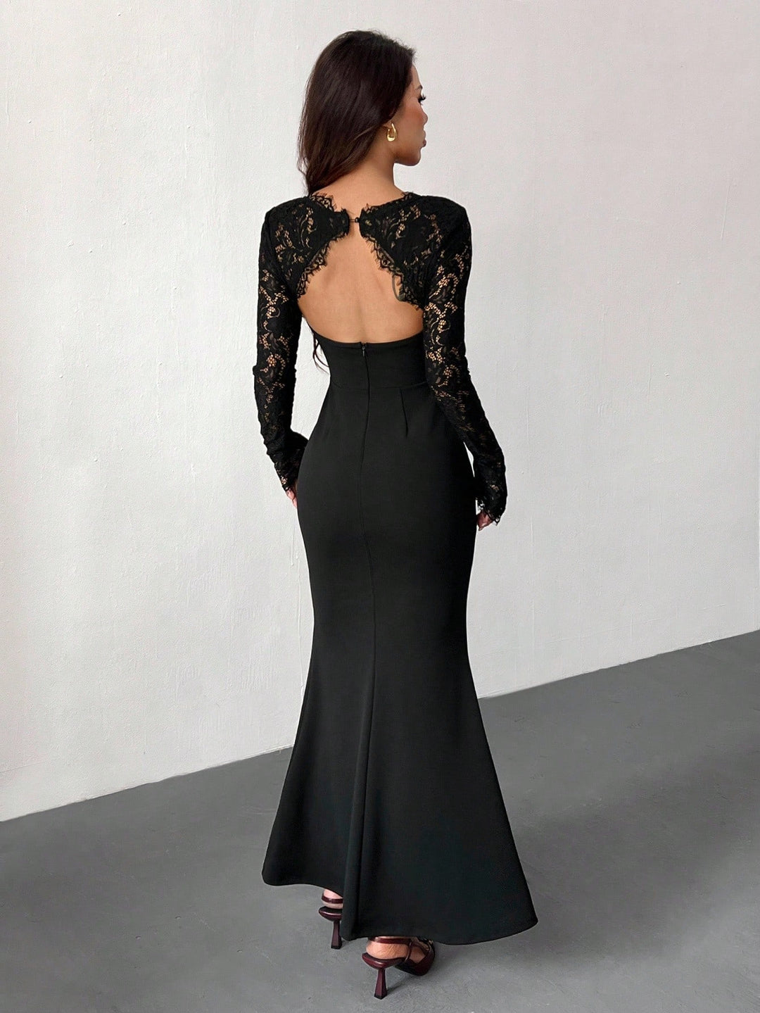Rochie maxi SHEIN, negru
