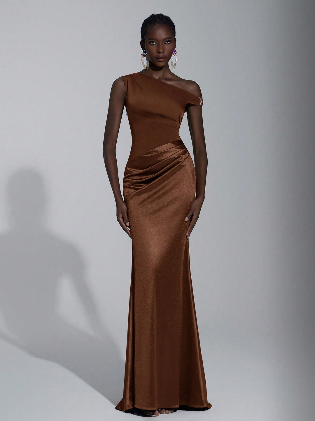 Rochie SHEIN, maro