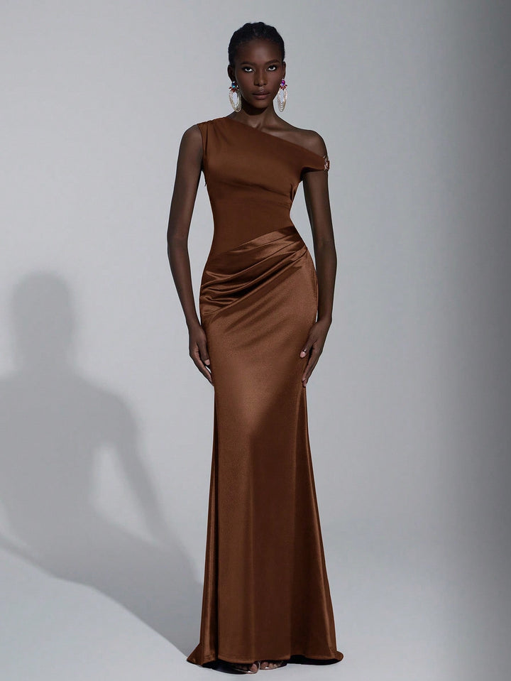 Rochie SHEIN, maro