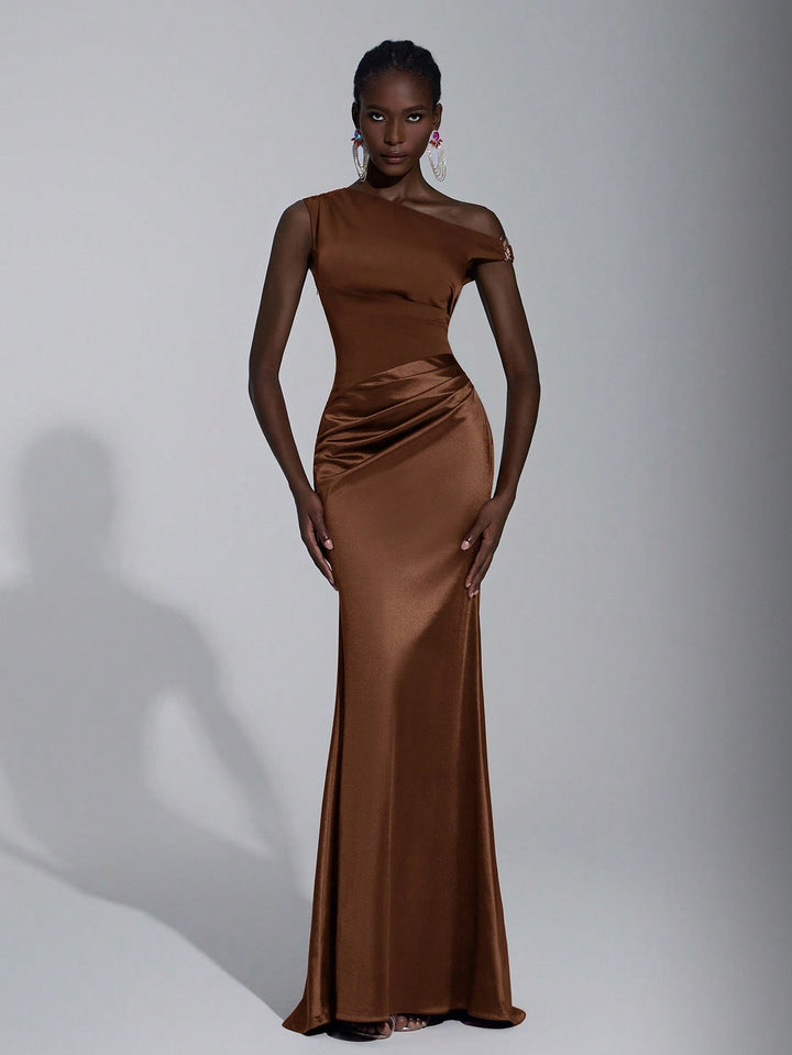 Rochie SHEIN, maro