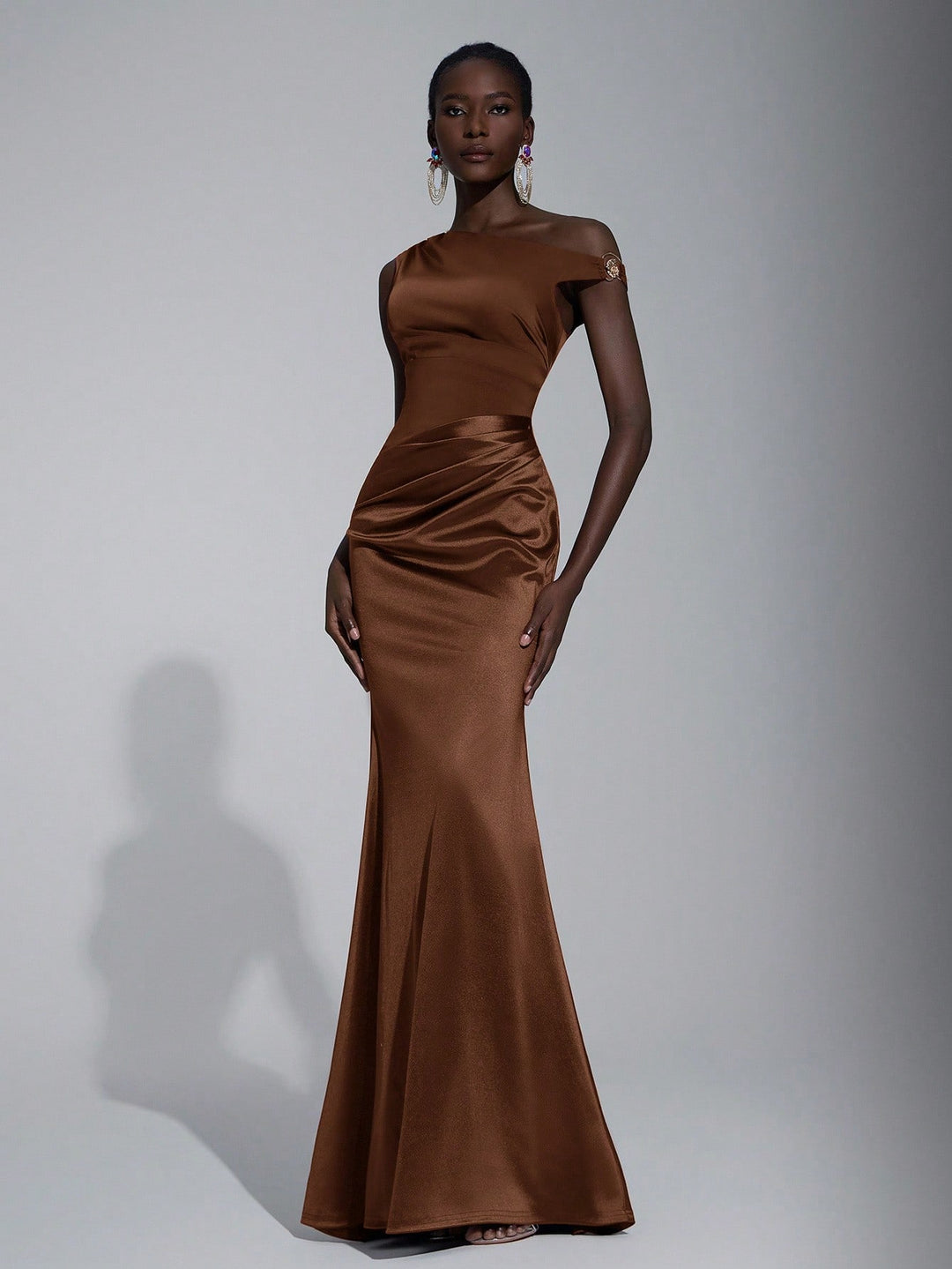 Rochie SHEIN, maro