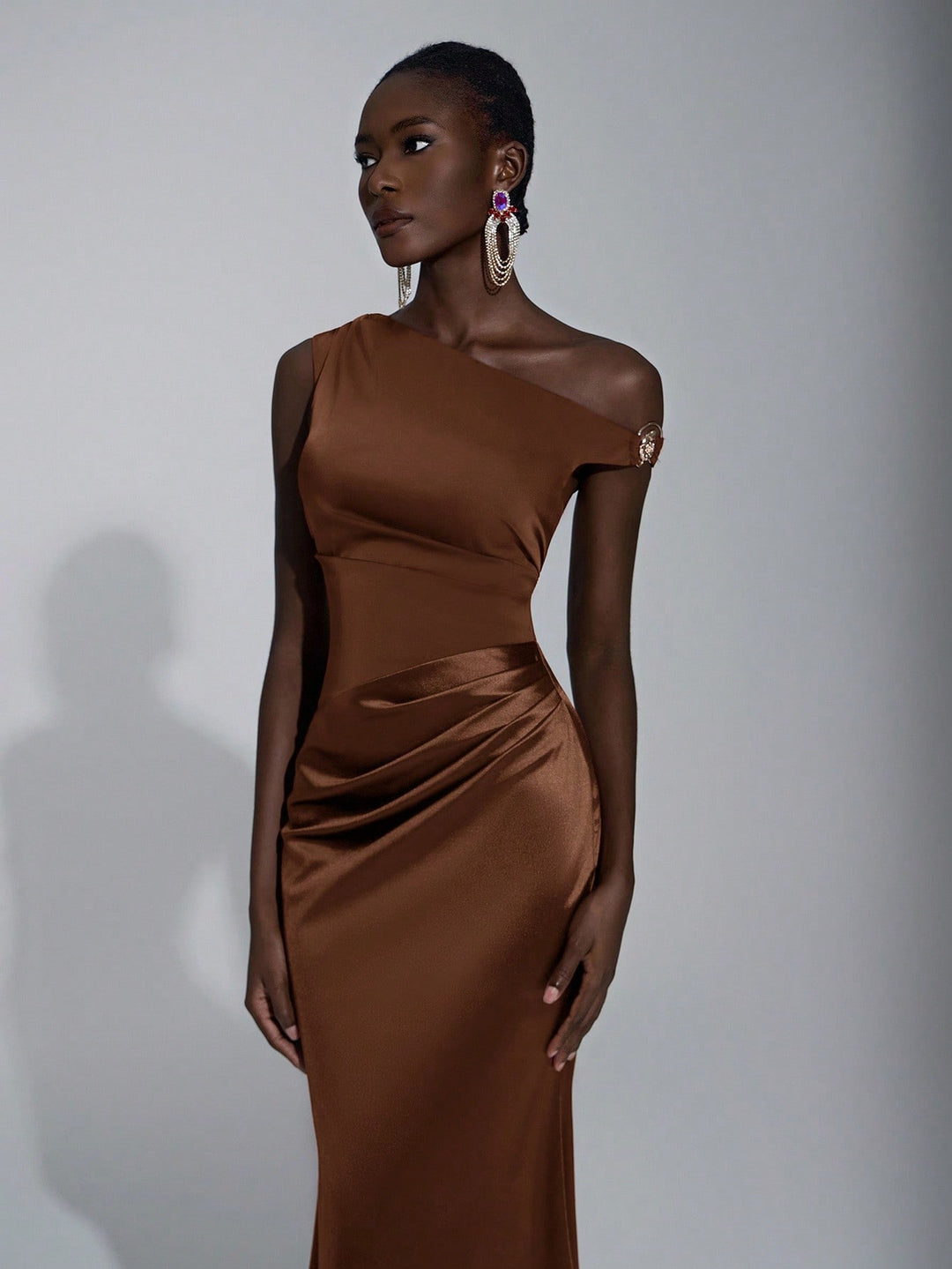 Rochie SHEIN, maro