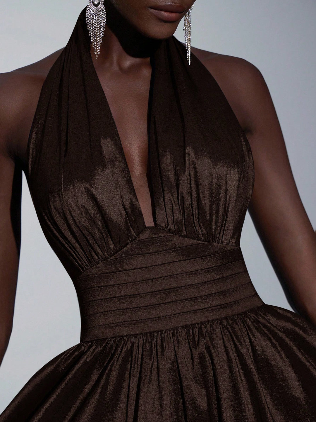 Rochie SHEIN, maro