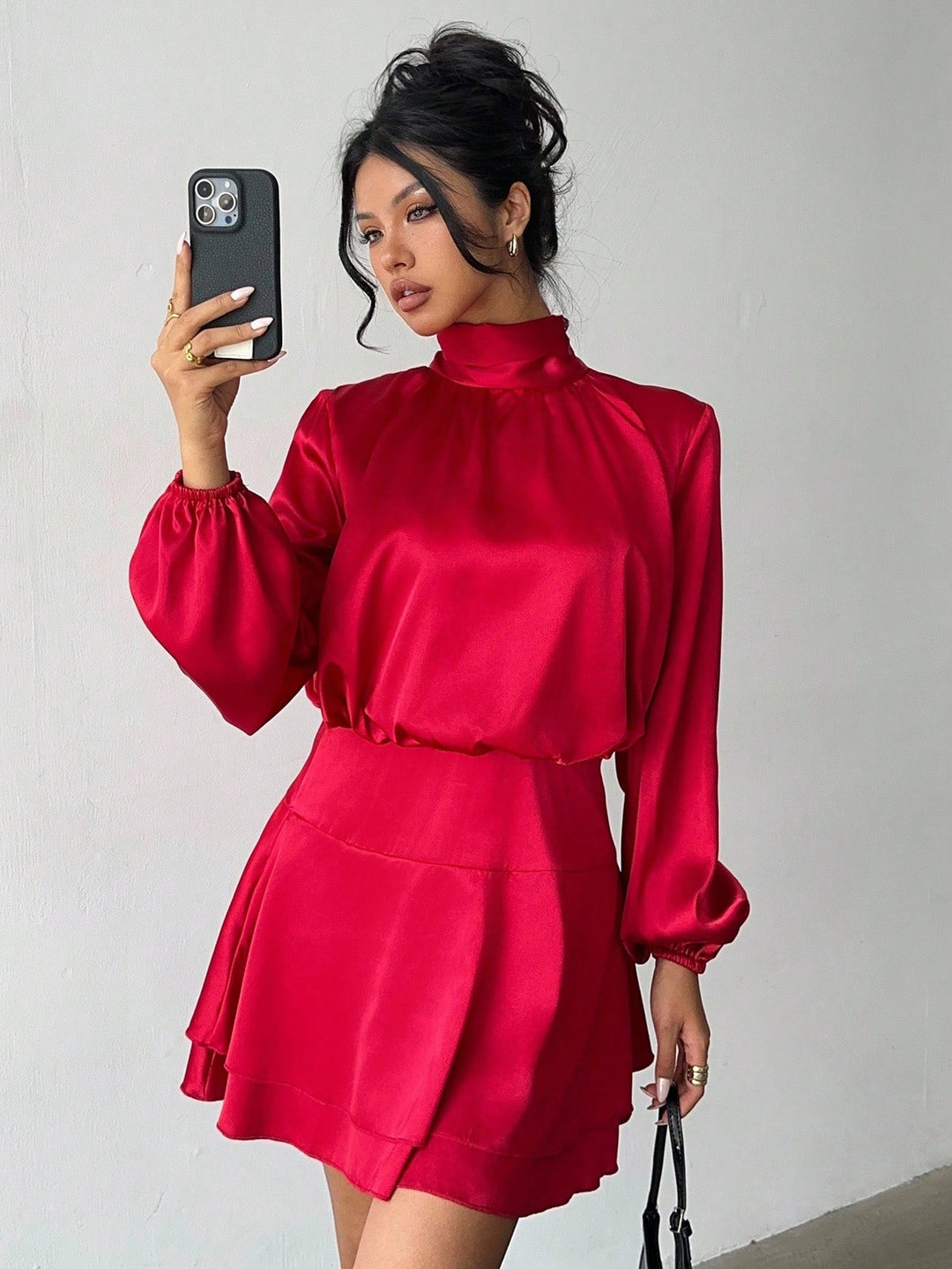 Rochie mini SHEIN, roșu