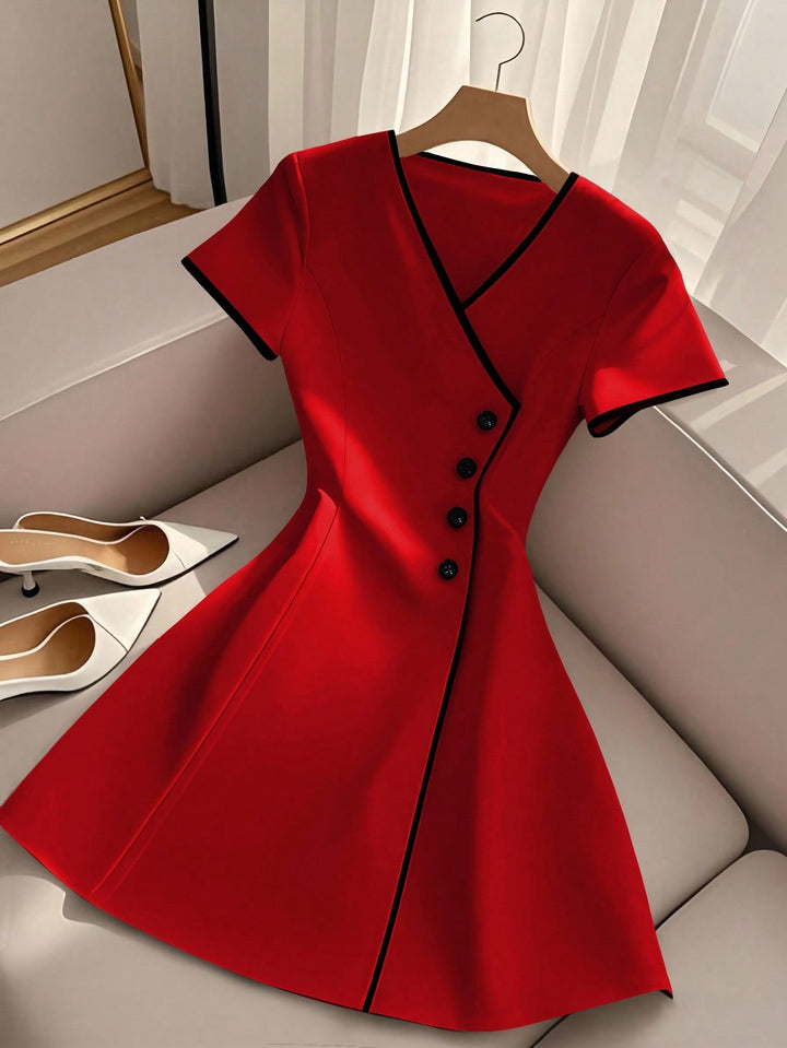 Rochie mini SHEIN, roșu