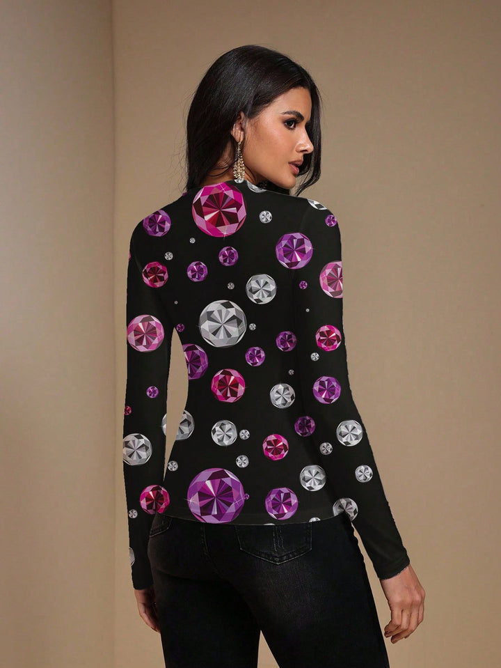 SHEIN blúz, fekete