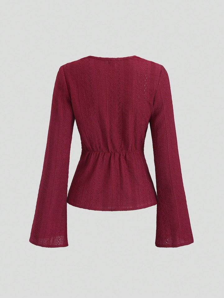 Tricou SHEIN, vișiniu