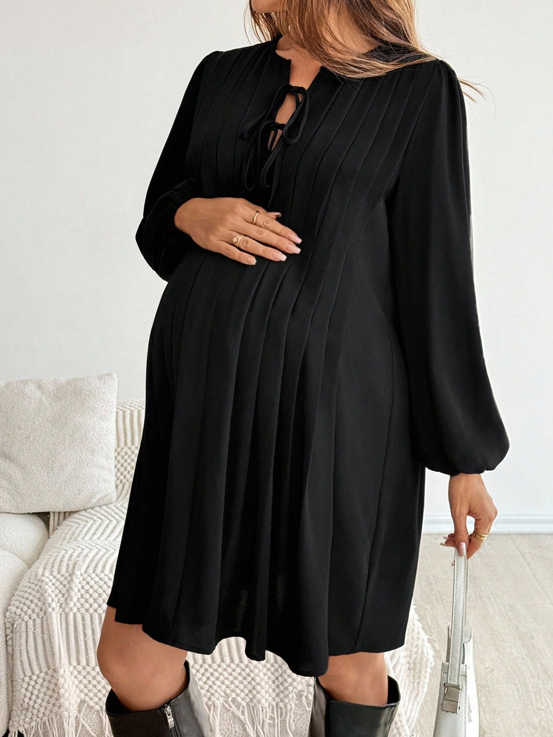 Shein miniruha, fekete