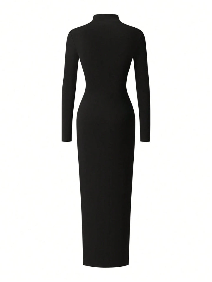SHEIN Maxi ruha, fekete
