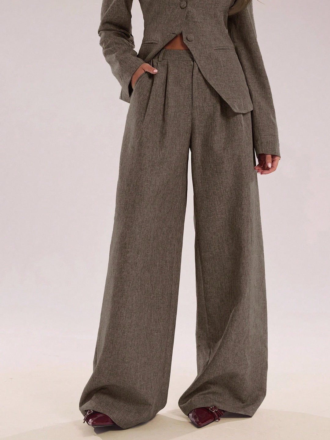 Pantalon SHEIN, gri