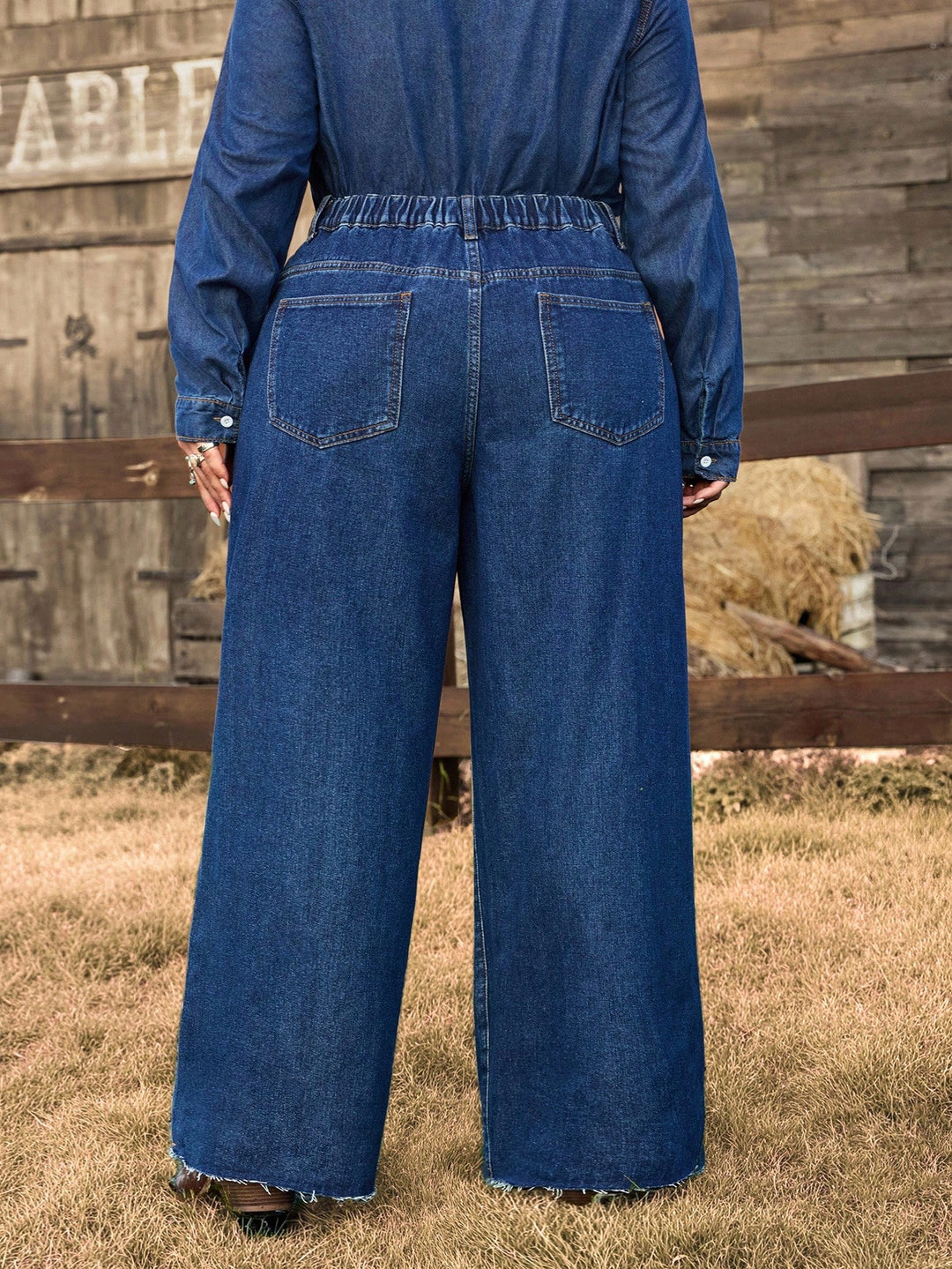 Jeans SHEIN, negru