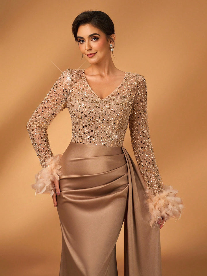 Rochie SHEIN, auriu