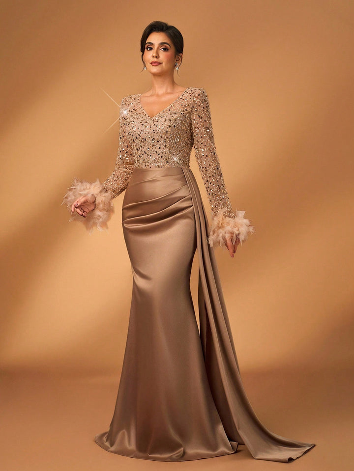 Rochie SHEIN, auriu