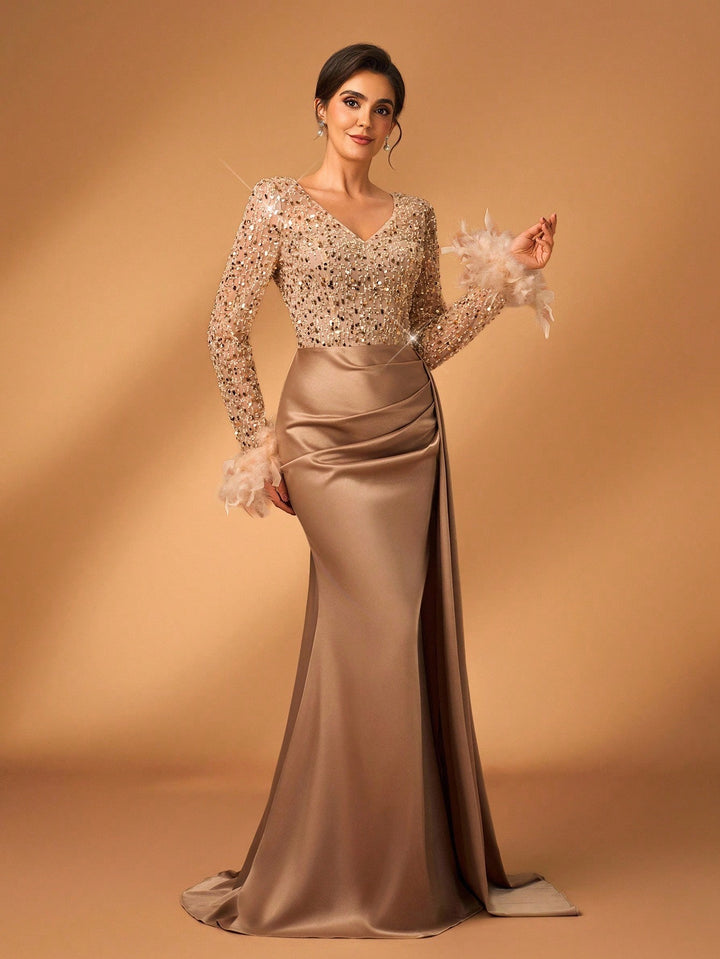 Rochie SHEIN, auriu