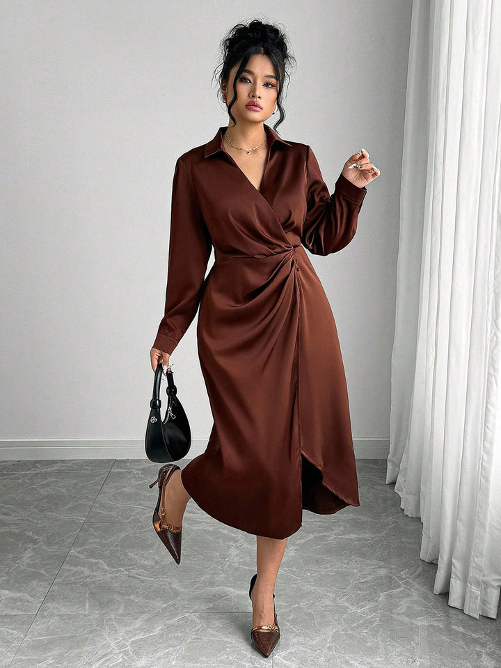 Rochie SHEIN, maro