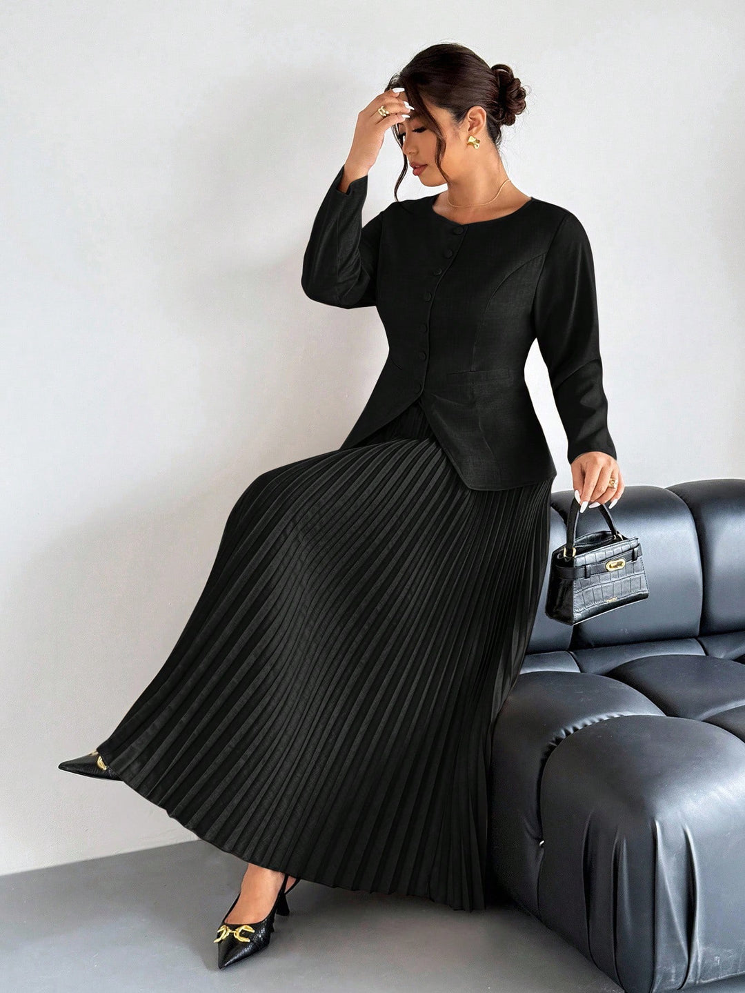 Compleu SHEIN, negru
