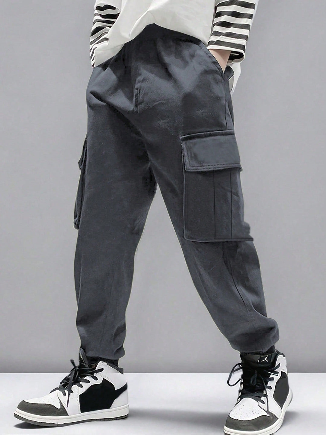 Pantaloni SHEIN, negru