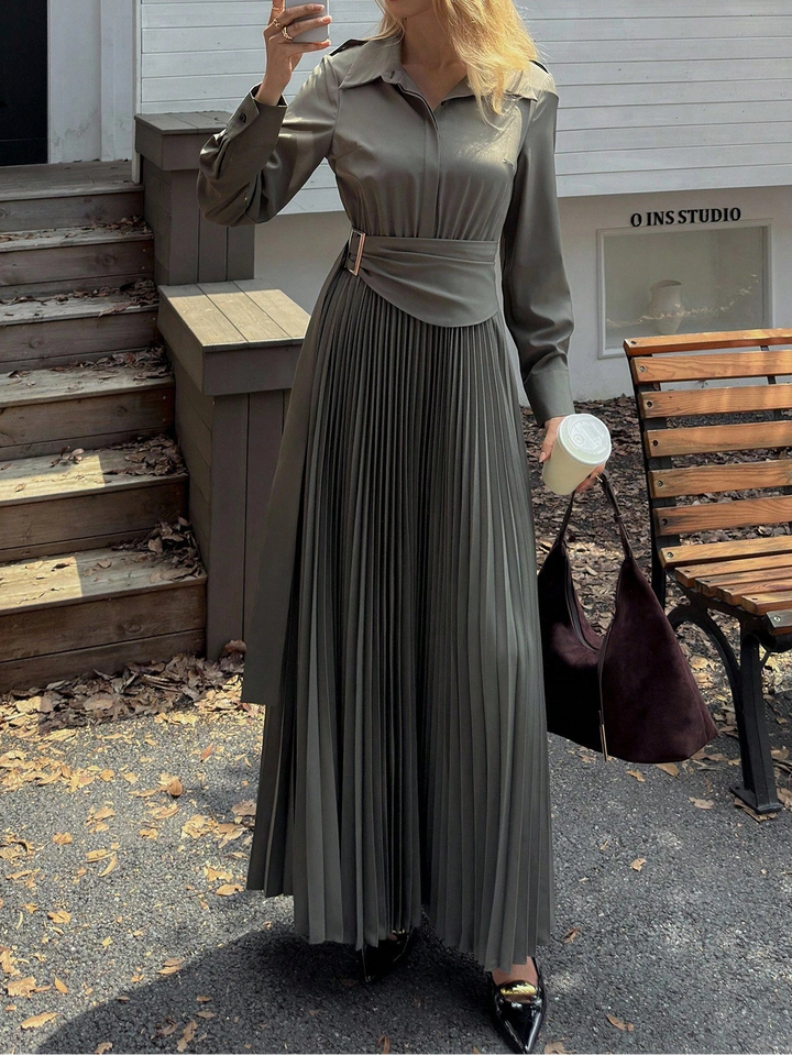 SHEIN Maxi ruha, khaki