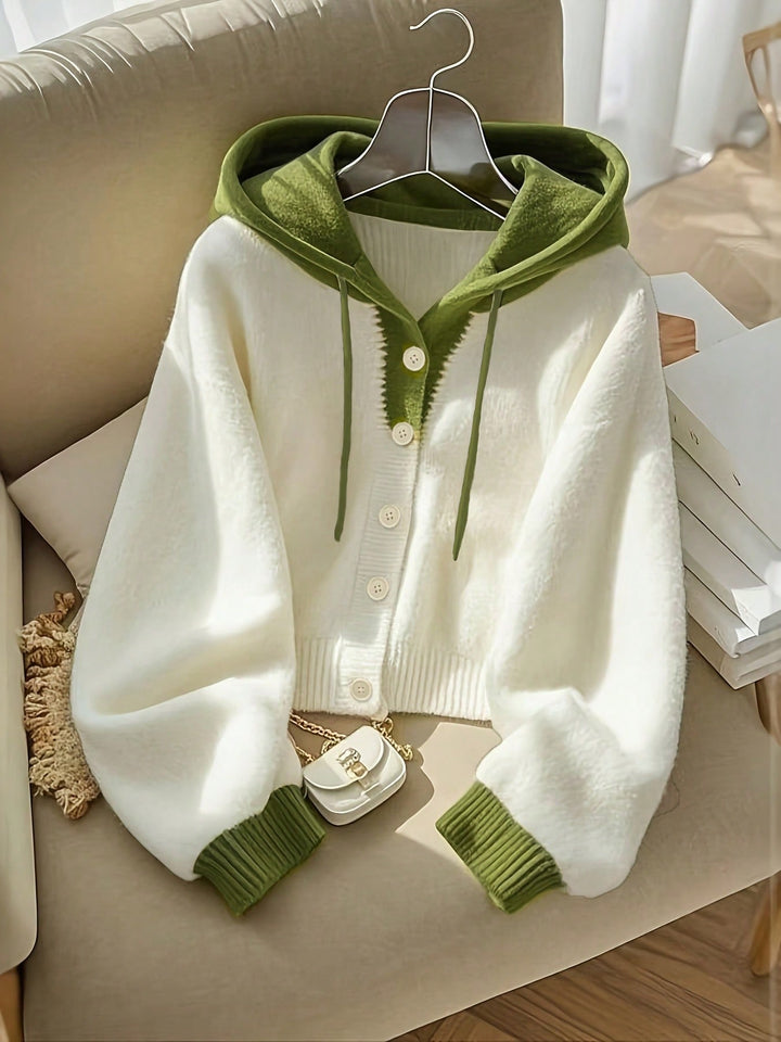 Cardigan SHEIN, alb
