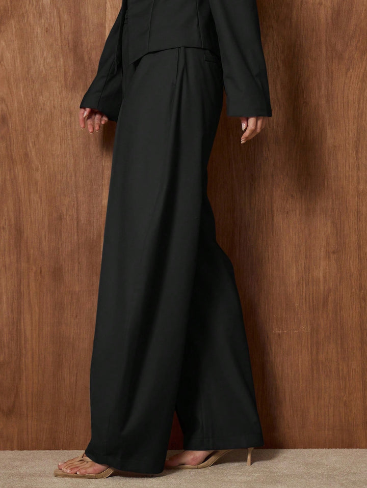 Pantaloni SHEIN, negru