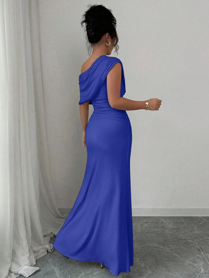 SHEIN maxi ruha, kék