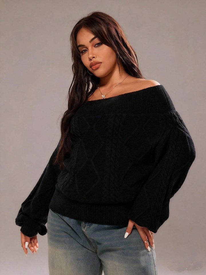 Pulover SHEIN, negru
