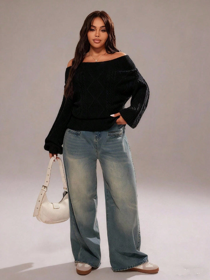 Pulover SHEIN, negru