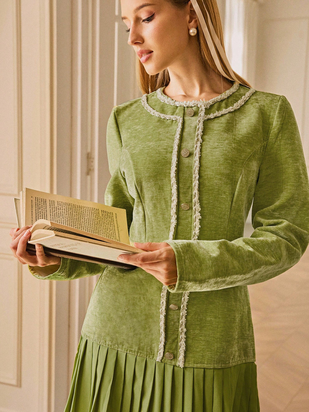 SHEIN mini ruha, zöld