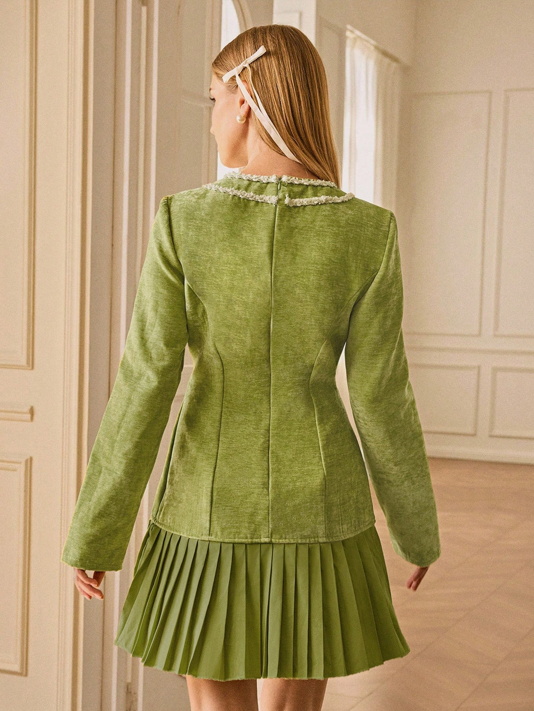 SHEIN mini ruha, zöld