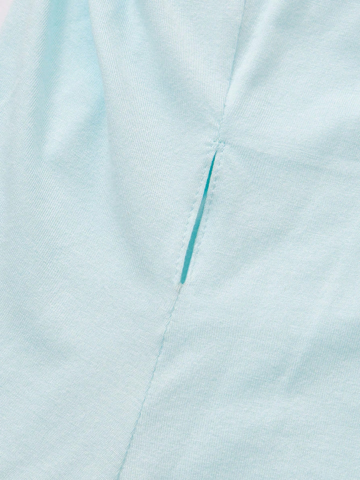 Top SHEIN, turcoaz