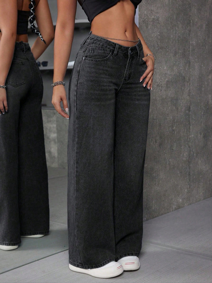 Jeans SHEIN, negru