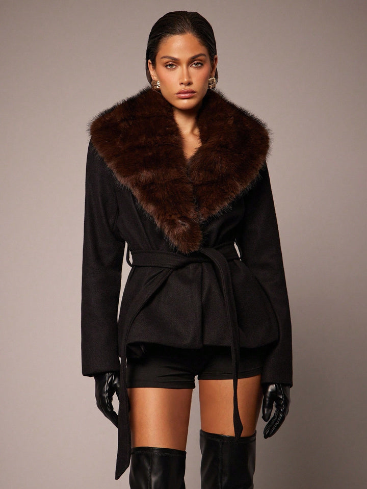 Palton SHEIN, negru