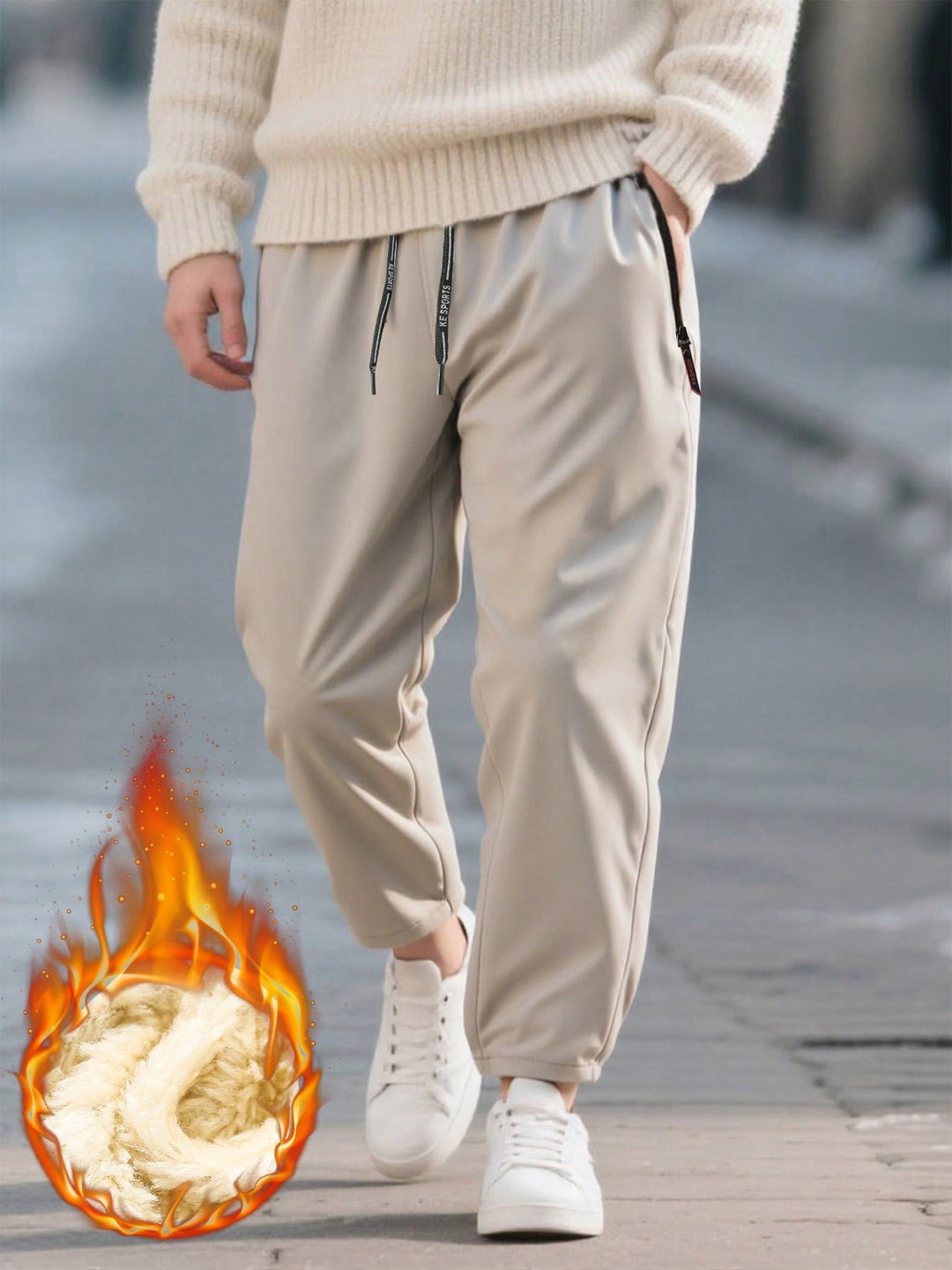 Pantaloni SHEIN, gri