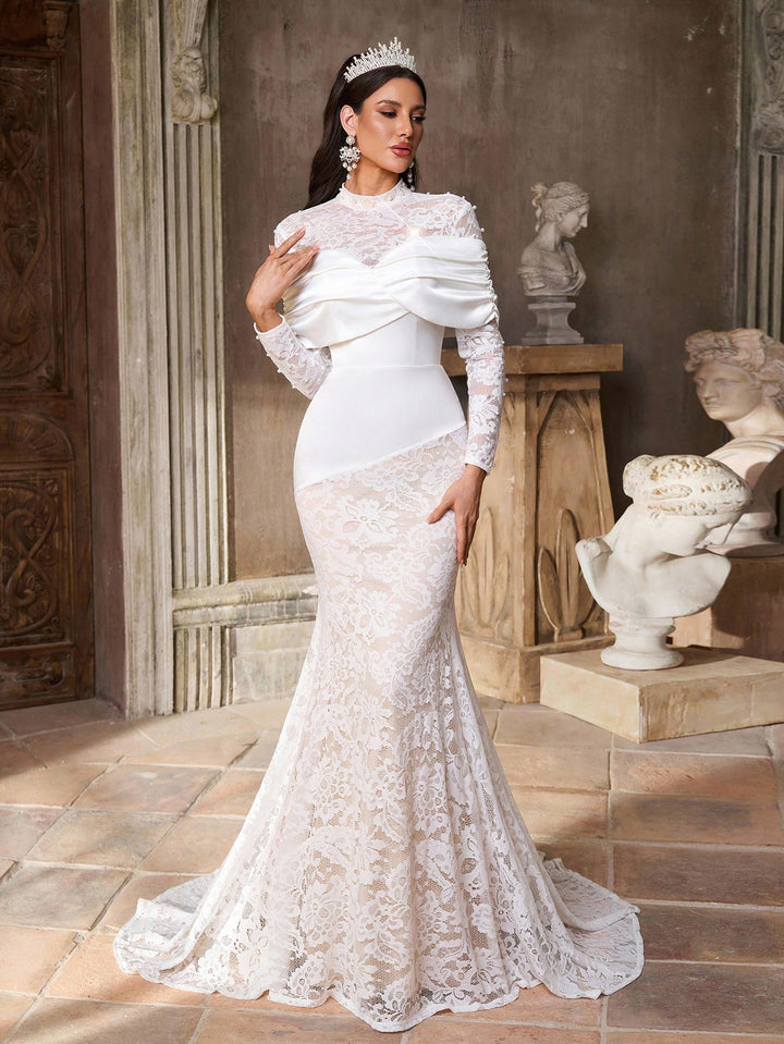 Rochie de mireasă SHEIN, alb