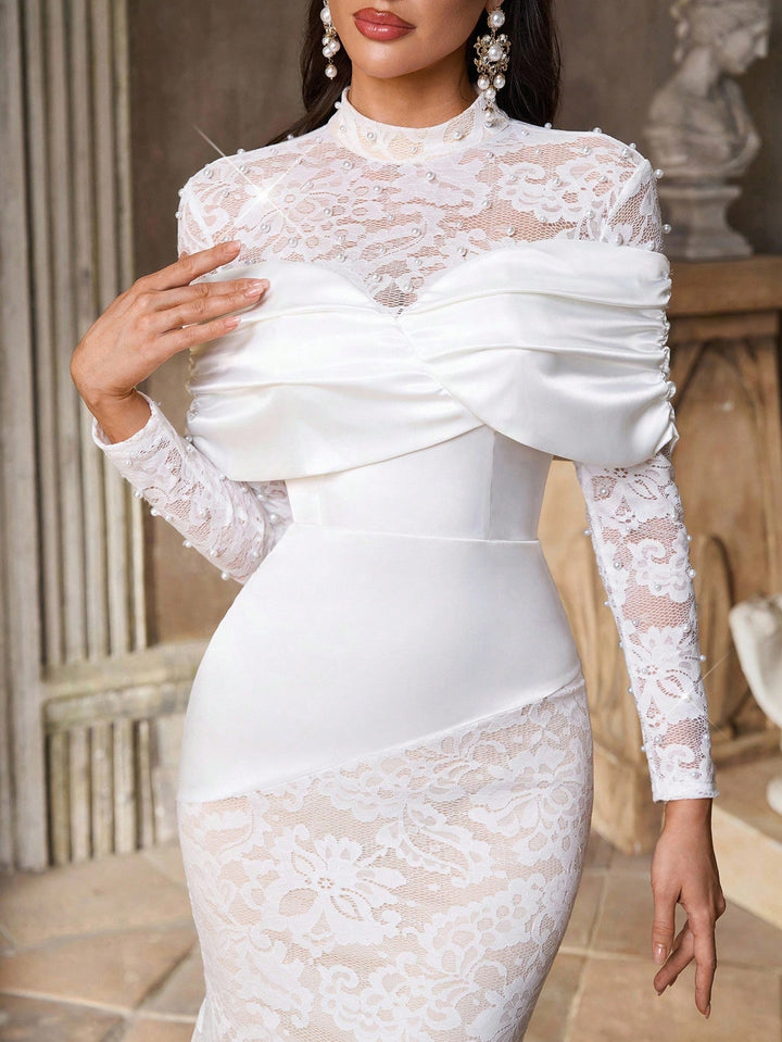 Rochie de mireasă SHEIN, alb